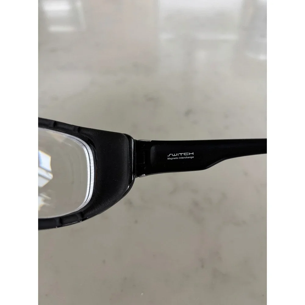 Switch Highlander Matte Black‎ Magnetic Interchange Sport Goggles Mens